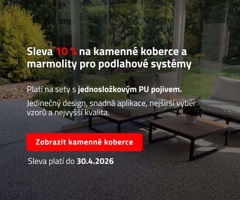 Sleva až 10 % na podlahové systémy