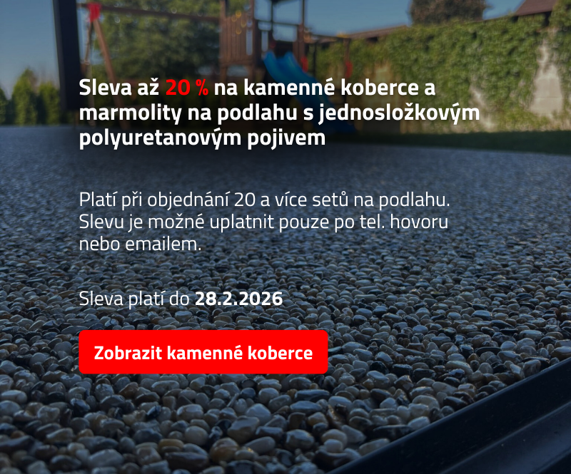 Kamenný koberec na podlahu i stěnu v modré barvě