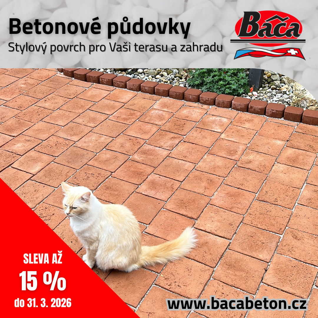 Betonové půdovky - sleva