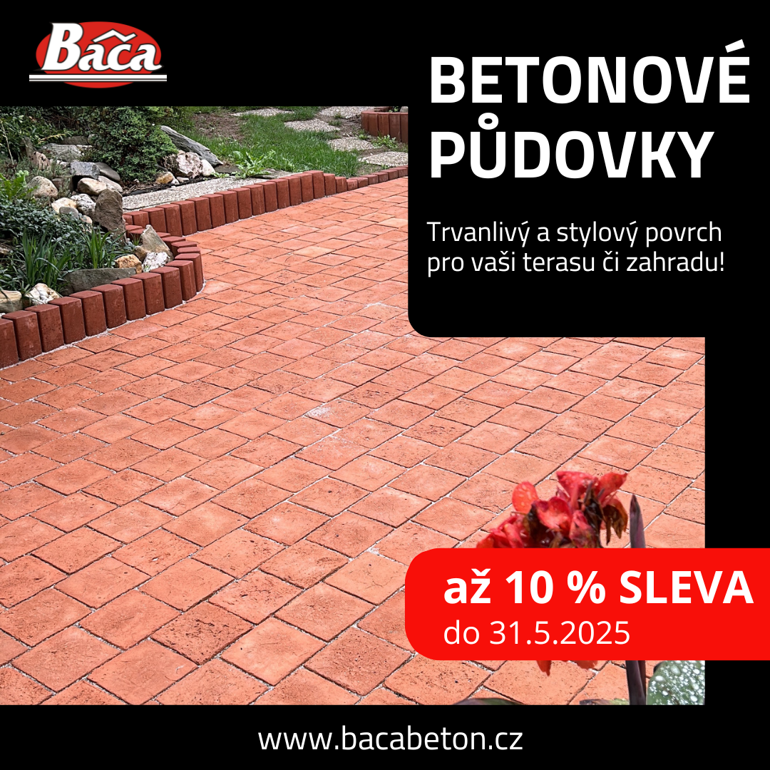 Betonové půdovky - sleva