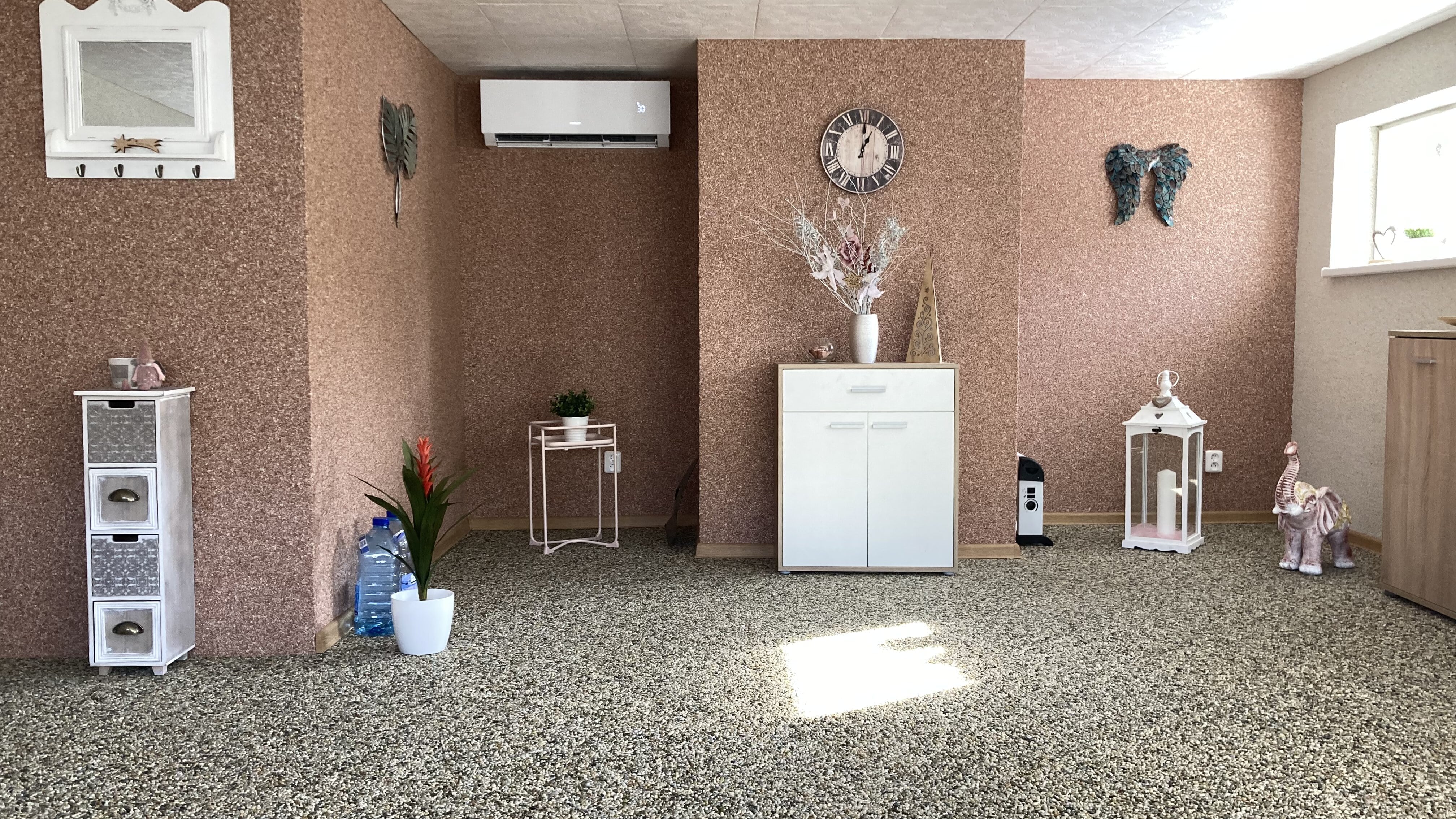 Kamenné koberce Monte Carlo + Rosa Del Garda + Bianco Carrara