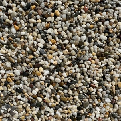 Okrasné kamenivo oblázky říční Dunaj - sušený