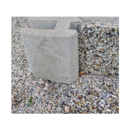 Betonová patka pro hranatý plotový sloupek