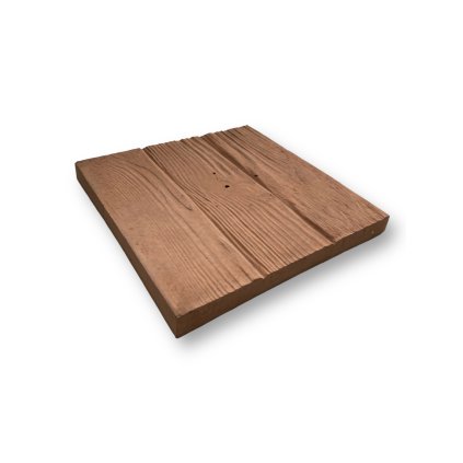 Dlažba chodník 30x30x3 cm Dřevo světle hnědá