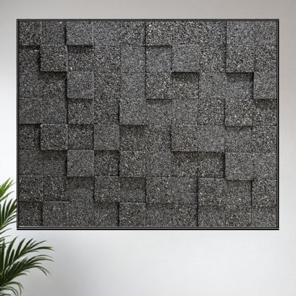 3D kamenný obklad na stěnu