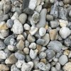 Okrasné kamenivo oblázky říční labské (kačírek)