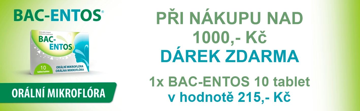 Dárek zdarma, bac-entos 10 tablet