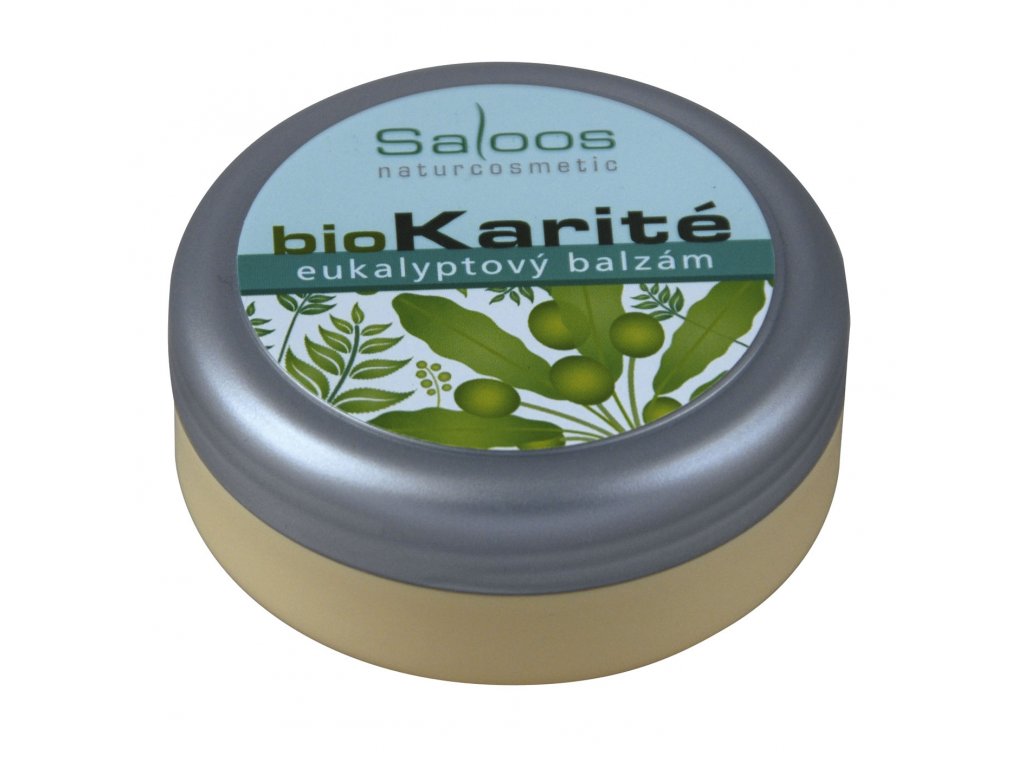 Eukalyptový balzam Bio Karité Saloos (Objem 50 ml)