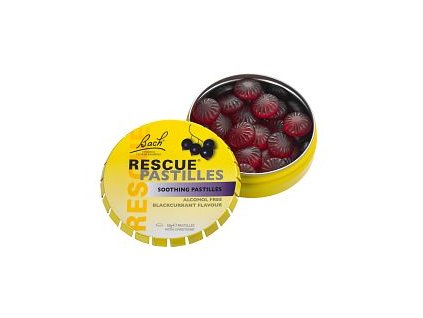 Rescue pastilky- Krízová esencia vo forme cukríkov (Obsah 50 g citrónové)