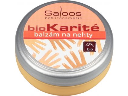 Balzam na nechty Bio Karité Saloos (Objem 19 ml)