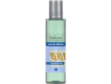 Jemný detský kúpeľový olej - Saloos (Objem 500 ml)
