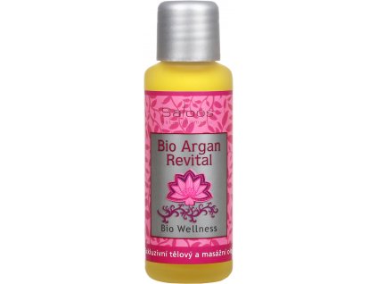Argan Revital BIO telový a masážny olej - Saloos (Objem 500 ml)