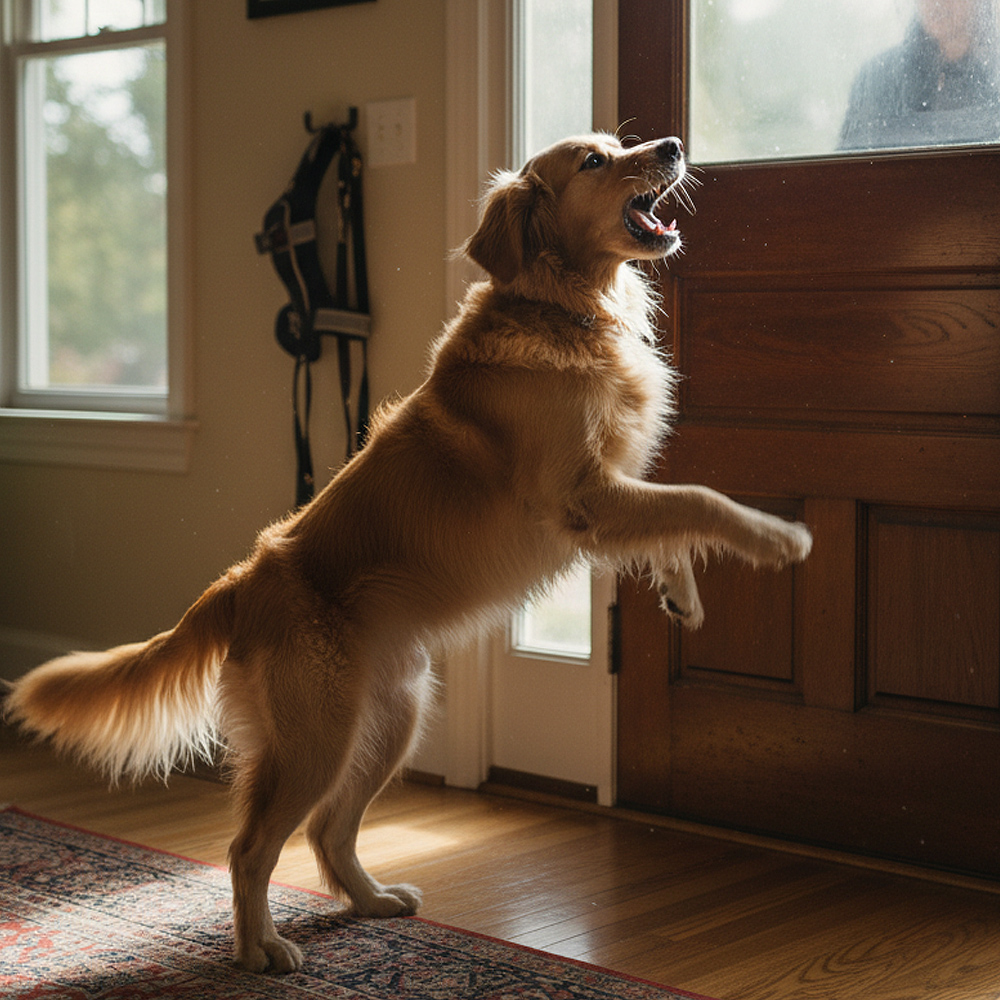 Štěkající pes a Bachovy esence aneb když máte doma živý zvonek