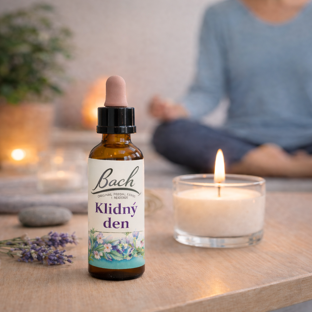 Bachovy kapky pro klidný den - přírodní cesta ke klidu, pohodě a vnitřní rovnováze