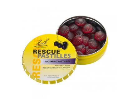 Krizové pastilky Rescue Remedy s příchutí černého rybízu 50 g