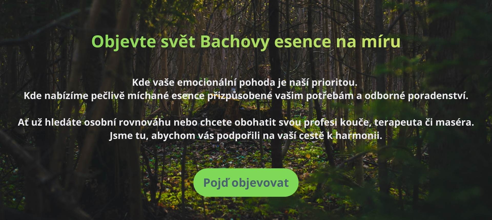 Bachovy esence na míru