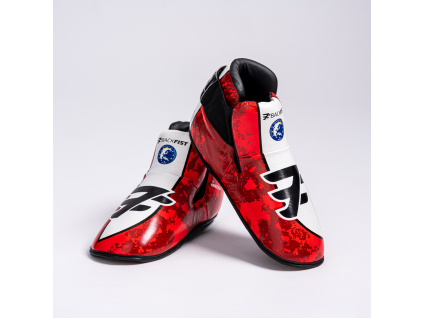 Taekwon - do ITF foot protectors - BackFist BeSpecial Red