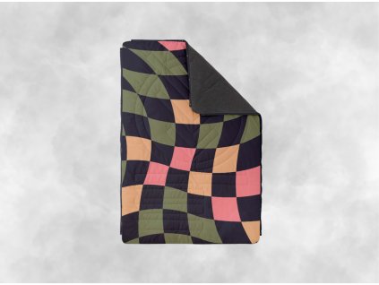 šedý fleece wavecheck1