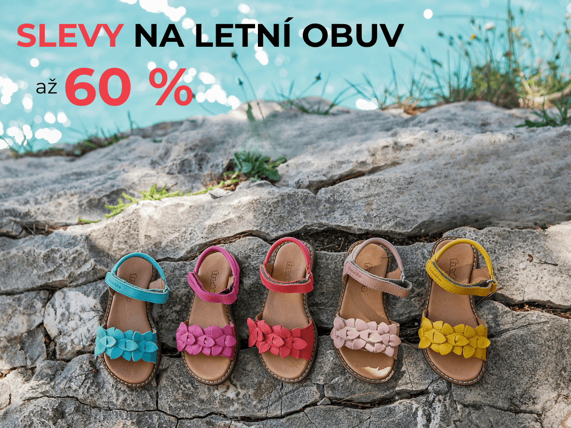 Letní slevy až 60 %