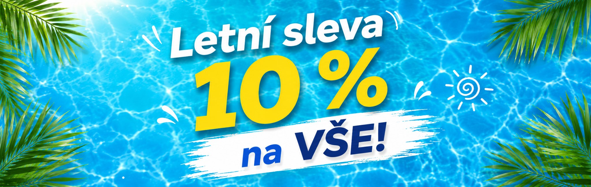 Letní sleva 10 % na vše