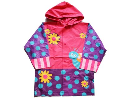 Pláštěnka PVC Motýl (Velikost 3-4 roky)