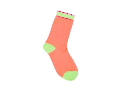 Ponožky dívčí Pidilidi oranžová PD513 (Velikost 22-23)