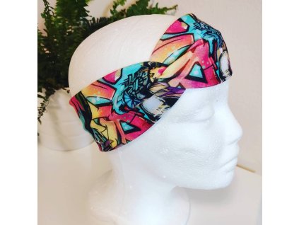 Čelenka do vlasů Svengali street holky (Velikost 42-46)