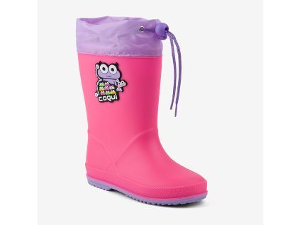 Holínky COQUI fuchsia/lila (Velikost 24)