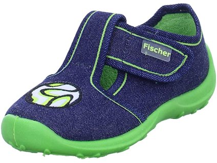 Domácí obuv Fischer 512347-554 blaugrün (Velikost 25)