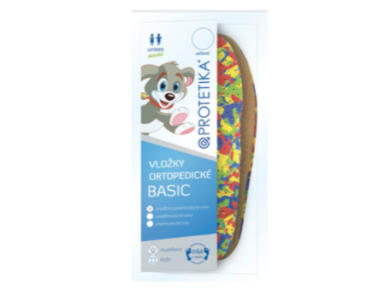 Protetika vložky do obuvi ortopedické BASIC (Velikost 23)
