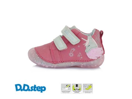 Celoroční obuv D.D.STEP S015-805B Dark Pink (Velikost 19)