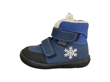 Zimní obuv Jonap Jerry mf modrá vločka (Velikost 22)