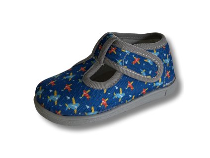 Domácí obuv Santé US/2003 modrá (Velikost 20)