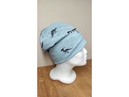 Čepice SVENGALI Dino modrá (Velikost 50-54)