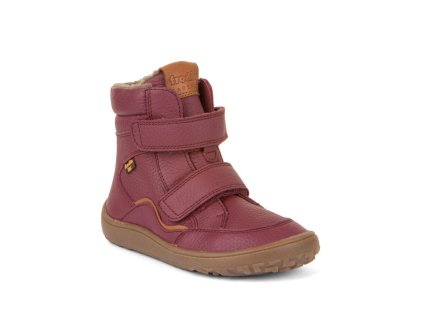 Zimní kožená obuv Froddo G3160204-6 Bordeaux (Velikost 28)