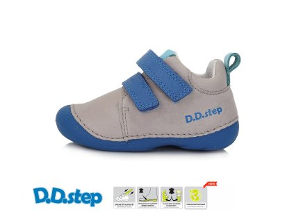 Celoroční obuv D.D.STEP s015-41509A Grey (Velikost 20)