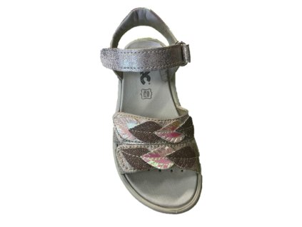 Kožené sandále IMAC 01004/008 POWDER/PINK (Velikost 27)