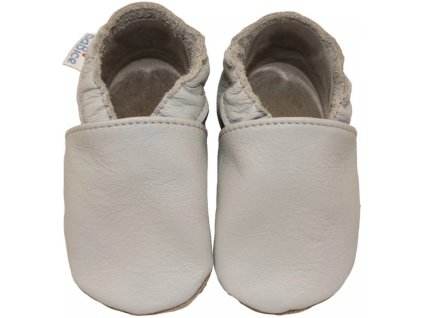 Capáčky baBice light grey BA-087 SOFT SOLE (Velikost 18-19)
