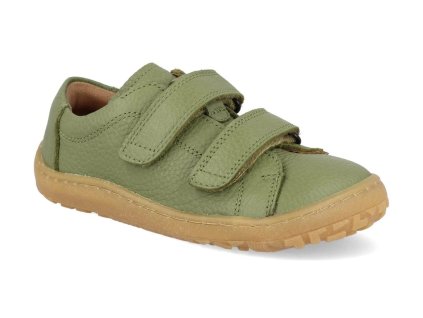 Celoroční barefoot kožené boty Froddo G3130240-3 olive (Velikost 23)
