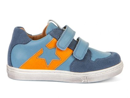 Celoroční kožené boty Froddo G2130315-27 jeans (Velikost 24)