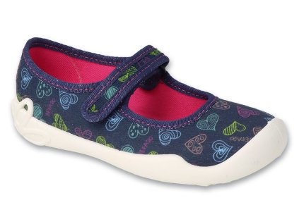 Befado Blanca 114Y535 srdíčka modrá (Velikost 31)