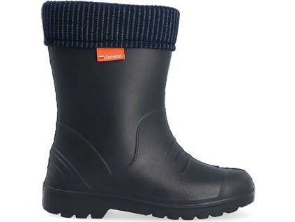 Holínky/gumáky DEMAR DINO I černá (Velikost 20-21)