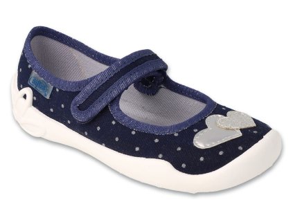 Befado Blanca 114Y545 modré srdce (Velikost 31)