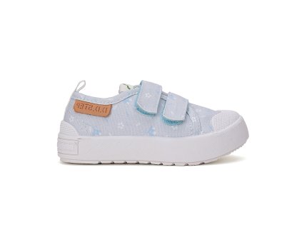 Plátěné tenisky D.D.step C096-51514AM Sky Blue (Velikost 26)