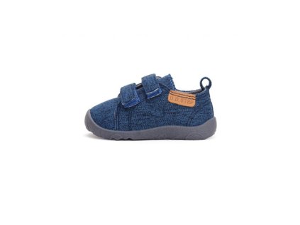 D.D.step plátěné barefoot tenisky C086-42295B Bermude Blue (Velikost 22)