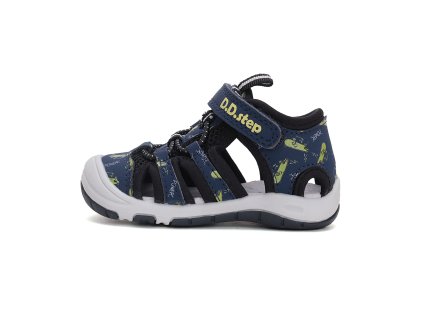 Dětské sandály D.D. STEP G065-51957A černá (Velikost 22)