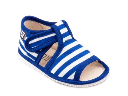 Domácí obuv RAK 100014-3 MP modrý proužek (Velikost 23)