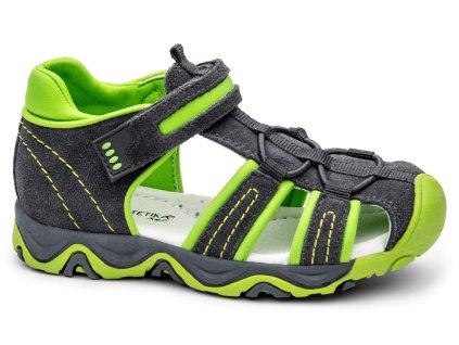 Protetika chlapecké sandály Fredo grey (Velikost 27)