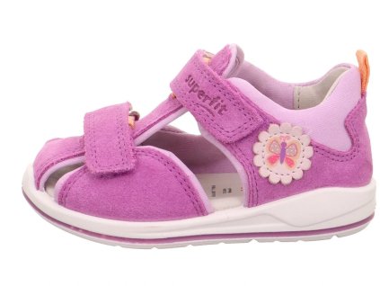 Dívčí sandály Superfit BOOMERANG 1-000866-8500 LILA (Velikost 22)