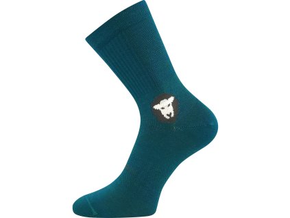 Barefootan merino modro zelena